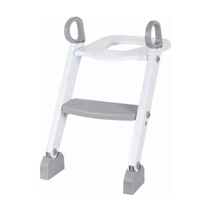 Накладка на унітаз FreeON з драбинкою White-Grey (42325) зображення 1