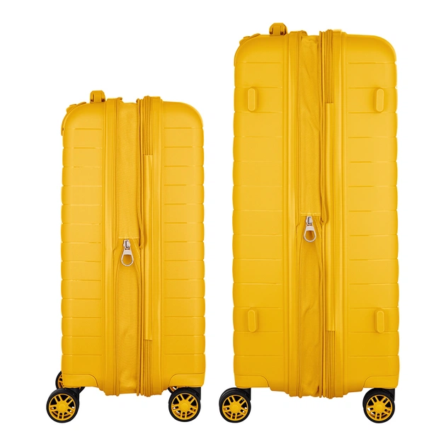 Набір валіз 2E Aero (M+S), бурштиново-жовті (2E-SPP-AERO-SET2-AY) - зображення 6
