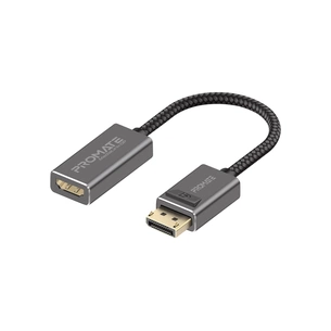 Перехідник DisplayPort to HDMI Promate (medialink-dp.black) зображення 1