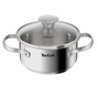 Каструля Tefal Minis, з кришкою,1л, нержавіюча сталь, скло (H8743155) - зменшене зображення 1