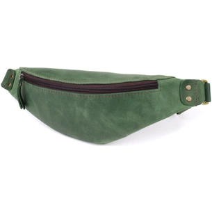 Сумка Shvigel З натуральної шкіри Зелена (23133) зображення 1