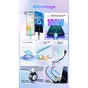 Дата кабель USB 2.0 AM to USB-C 2.0m 100W blue Essager (EXC7A-WLA03-P) - зменшене зображення 3