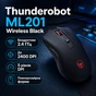 Мышка Thunderobot ML201 Wireless Black (6970796744546) - уменьшенное изображение 2