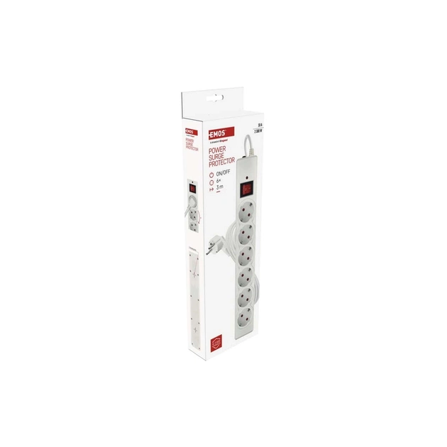 Мережевий подовжувач EMOS P54216 - зображення 6
