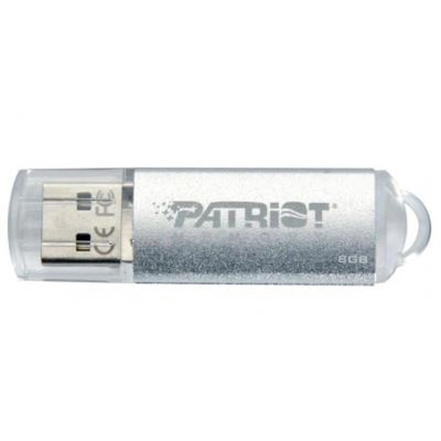 USB флеш накопичувач Patriot 16GB Xporter Pulse Silver USB 2.0 (PSF16GXPPUSB) - изображение 1