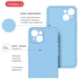 Чохол до мобільного телефона Intaleo SoftShell Apple iPhone 15 Plus Light Blue (1283126585272) - зменшене зображення 5