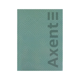 Книга записная Axent A4 Pattern, 96 листов клетка, бирюзовый (8425-3-A) изображение 1