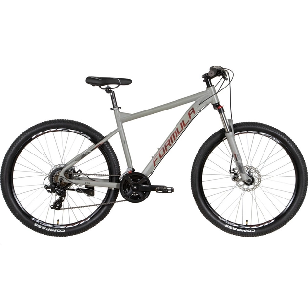 Велосипед Formula 27,5" F-1 AM DD рама-19" 2022 Grey (OPS-FR-27.5-161) - изображение 1