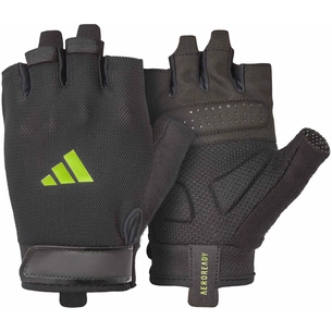 Рукавички для фітнесу Adidas Essential Training Gloves ADGB-15002GN чорний, зелений M (885652025966) зображення 1