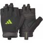 Рукавички для фітнесу Adidas Essential Training Gloves ADGB-15002GN чорний, зелений M (885652025966) - зменшене зображення 1