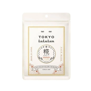 Маска для обличчя Lululun Face Mask Tokyo Kouji Живильна З екстрактом саке та кодзі 7 шт. (4582305067118) зображення 1