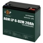 Батарея до ДБЖ LogicPower 12V 20Ah LP-6-DZM-20 (5438) - зменшене зображення 1