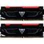 Модуль пам'яті для комп'ютера DDR4 16GB (2x8GB) 3000 MHz LED SERIES RED Patriot (PVLR416G300C5K) - зменшене зображення 1