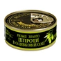 Рибні консерви Ризьке золото Шпроти в оливковій олії 240 г з ключем (4820062447591) - зменшене зображення 1