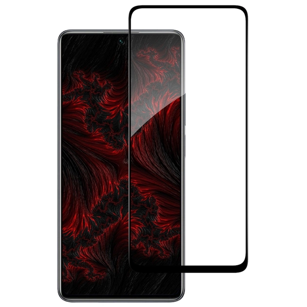 Стекло защитное Intaleo Full Glue Xiaomi Redmi Note 11T Black (1283126518904) - изображение 1