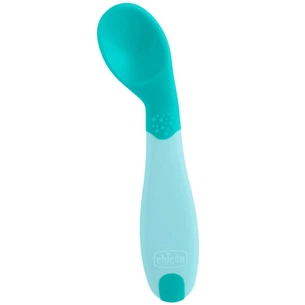 Набор детской посуды Chicco Ложка First Spoon 8 м+ (16100.25) изображение 1