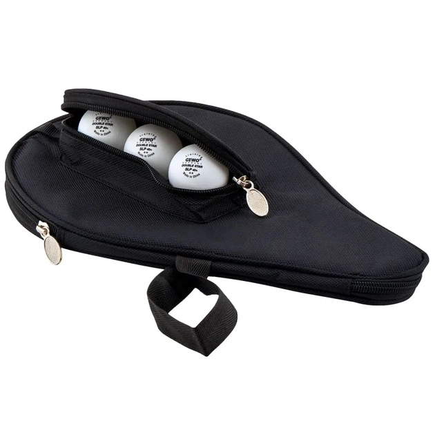 Чохол для ракетки Gewo Round Cover Master з відділенням для м'ячів Black/Red (89679130) (931257) - picture 3