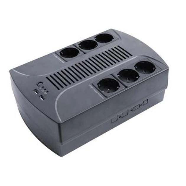 Пристрій безперебійного живлення LogicPower 850VA-6PS (4325) - зображення 1