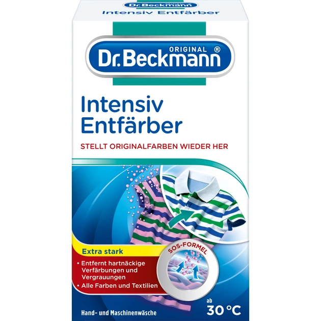 Пральний порошок Dr. Beckmann Відновлювач кольору 3 в 1 2 x 100 г (4008455356716/4008455004280) - зображення 1