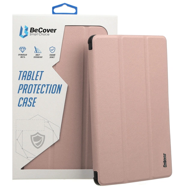 Чохол до планшета BeCover Smart Case Lenovo Tab M10 Plus TB-X606/M10 Plus (2nd Gen)/K10 TB-X6C6 Rose Gold (708032) - изображение 1