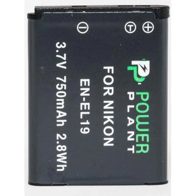 Аккумулятор к фото/видео PowerPlant Nikon EN-EL19 (DV00DV1305) - изображение 1