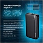 Батарея універсальна ColorWay 20 000 mAh PD/22.5W, QC/3.0, black (CW-PB200LPA4BK-PD) - зменшене зображення 7