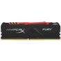 Модуль пам'яті для комп'ютера DDR4 16GB 3600 MHz HyperX Fury RGB Kingston Fury (ex.HyperX) (HX436C17FB3A/16) - зменшене зображення 1