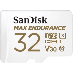 Карта пам'яті SanDisk 32GB microSDHC class 10 UHS-I U3 Max Endurance (SDSQQVR-032G-GN6IA) зображення 1