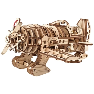 Конструктор Ugears механічний 3D Літак Скажений Шершень (70183) зображення 1
