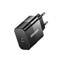 Зарядное устройство Essager USB-C PD20W + cable USB-C to USB-C 60W black (E20JSB1-SYTT1-T) - уменьшенное изображение 4