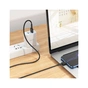 Дата кабель USB 2.0 AM to Micro 5P 1.0m 2.4A PVC X83 black HOCO (6931474770882) - зменшене зображення 5
