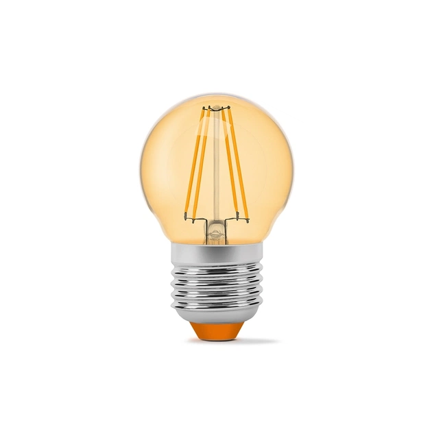 Лампочка TITANUM Filament G45 4W E27 2200K бронза (TLFG4504272A) - зображення 1