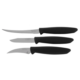 Набір ножів Tramontina Plenus Black 3 предмети (23498/012) зображення 1