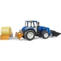 Масштабна модель автомобіля Bruder Трактор New Holland T5.121 з переднім навантажувачем та аксесуарами (02187) - зменшене зображення 5