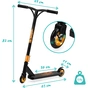 Самокат Qkids Ivo Gold трюковий (5900495890214) (HUBA00008) - зменшене зображення 7