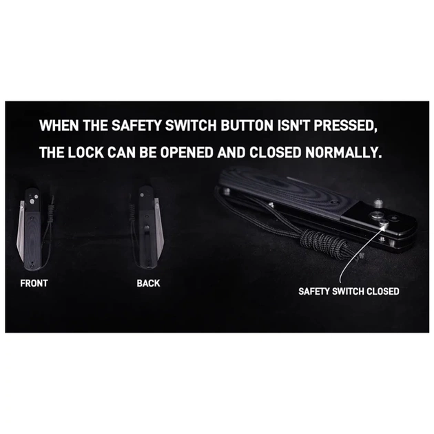 Ніж Artisan Holm AR-RPM9 Black PVD Steel+Black G10 Inlay Gold (1875P-BG) - зображення 9