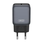 Зарядний пристрій XO USB-C PD30W black (L155_Black) - зменшене зображення 3