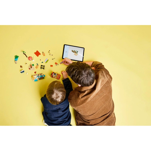 Конструктор LEGO Bluey Пляж і сімейна поїздка на автомобілі Блуї (11202) - picture 9