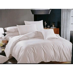 Постільна білизна ШЕМ НЕМР котон білий полуторна 150х215 (078КПбіла) зображення 1