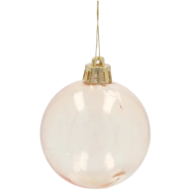 Ялинкова іграшка Chomik пластикові кульки 16 шт, 6см, мікс кольорів (5900779900004) - picture 3