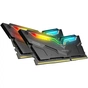 Модуль пам'яті для комп'ютера DDR4 32GB (2x16GB) 3200 MHz T-Force Night Hawk RGB Black Team (TF1D432G3200HC16CDC01) - зменшене зображення 2