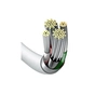 Дата кабель USB 2.0 AM to Lightning 0.25m Superior Fast Charging 2.4A white Baseus (CALYS-02) - зменшене зображення 7