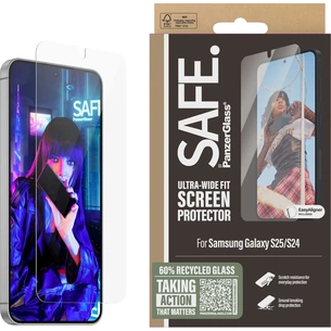 Скло захисне PANZERGLASS Samsung Galaxy S25 Ultra-Wide Fit w. Aligner (PG_SARNUWFG38388) зображення 1