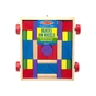 Кубики Melissa&Doug Набір дерев'яних блоків на візку (MD14209) - зменшене зображення 5