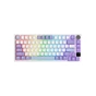 Клавіатура Ajazz AK820 Pro Gift Switch Purple RGB USB/Wireless/Bluetooth UA Purple (AK820PRO-G-PWB) - зменшене зображення 2