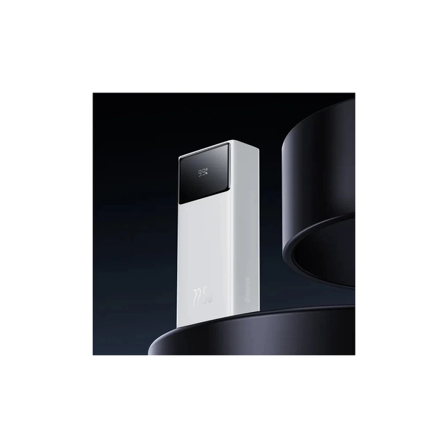 Батарея універсальна Baseus Star Lord Display 30000mAh 22.5W PD/3.0 QC/3.0 White (PPXJ080102) - зображення 7