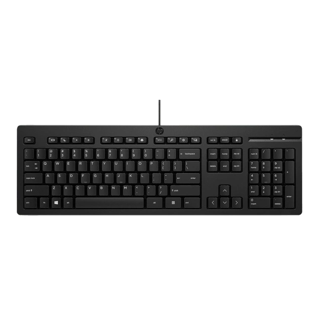 Клавиатура HP 125 USB UA Black (AY2Y7AA) - изображение 1