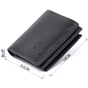 Портмоне Grande Pelle Чорне (11329) - уменьшенное изображение 3