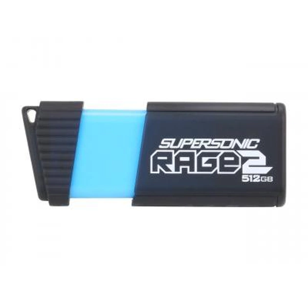 USB флеш накопичувач Patriot 512GB Supersonic Rage 2 USB 3.1 (PEF512GSR2USB) - изображение 1