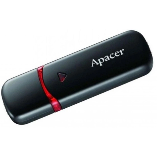 USB флеш накопичувач Apacer 32GB AH333 black USB 2.0 (AP32GAH333B-1) - picture 4